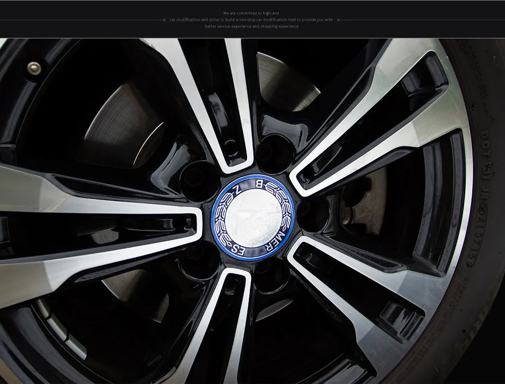 Автомобильные аксессуары Ступица колеса кольцо Tirm обод для Mercedes Benz A/B/C/E/S/ML/GL/CLA/GLA/GLE/GLC класс W204 W205 W212 X204 AMG наклейка