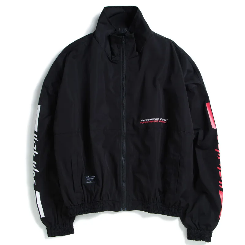 ZK новый цвет блок лоскутное печатных трек повседневный мужской жакет Zip Up