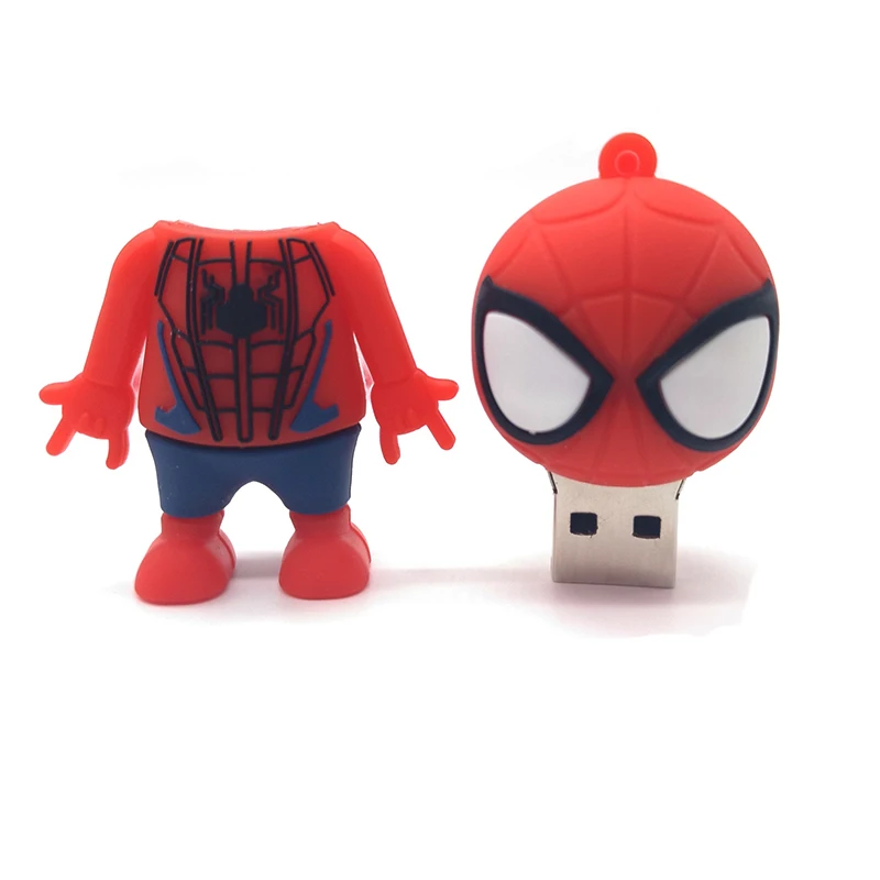 Usb флеш накопитель с изображением Человека паука 4 ГБ 8 16 32 64 ГБ|USB флэш-накопители| |