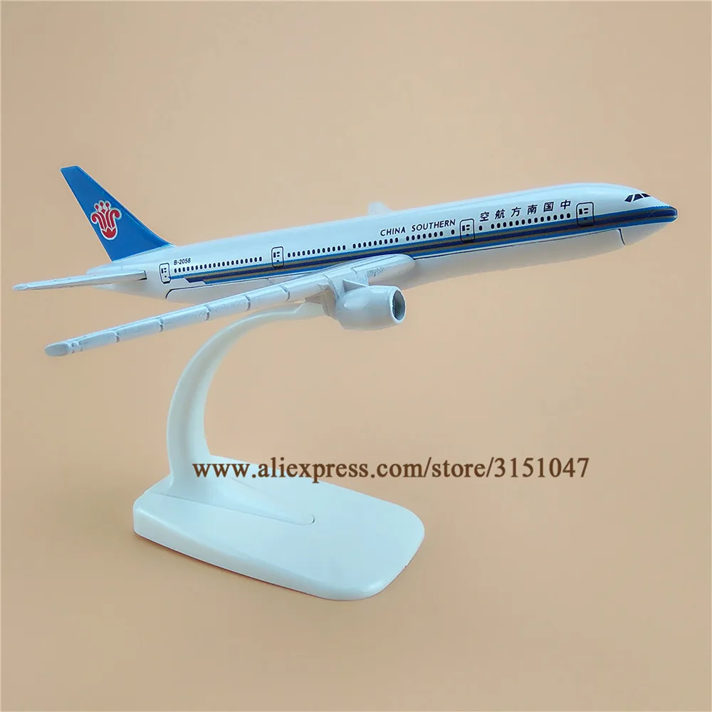 Модель самолета China South B777 Airlines из металлического сплава модель на юге Боинга 777
