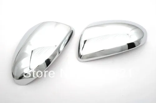 

Car Styling Chrome Side Mirror Cover With Turn Signal Cutout For Mazda 3 / Axela 2009-2012
