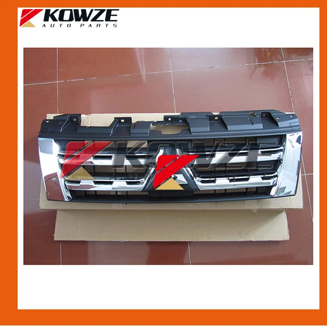 Хромированная решетка радиатора для Mitsubishi Pajero Montero Shogun 4 IV 2012 New 7450A825|chrome radiator