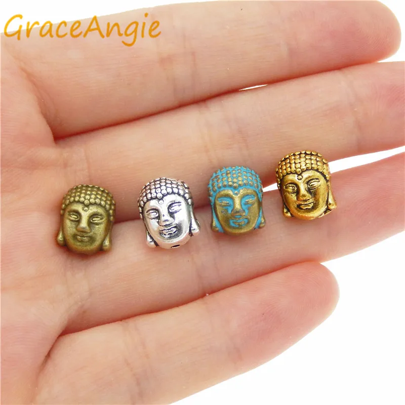 20 шт. бусины разделители из цинкового сплава|buddha head|alloy beadsbeads diy |