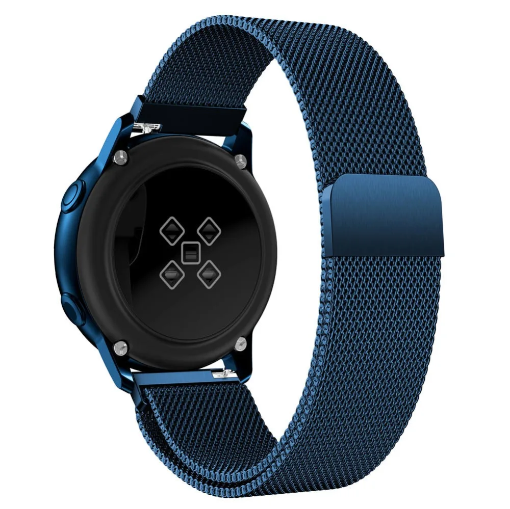 20 мм Миланская петля магнитный ремешок на запястье для Garmin Forerunner 245 245M Music 645 часов