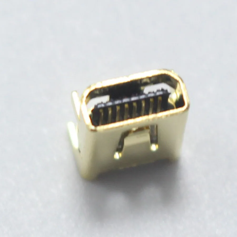 2 шт. 8 контактный разъем Mini USB для цифровой камеры|plug connector|l connectorplug gold |