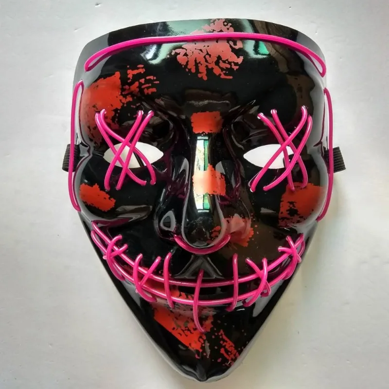 Маска для Хэллоуина EL Mask маски маскарада карнавальный костюм DJ вечерние