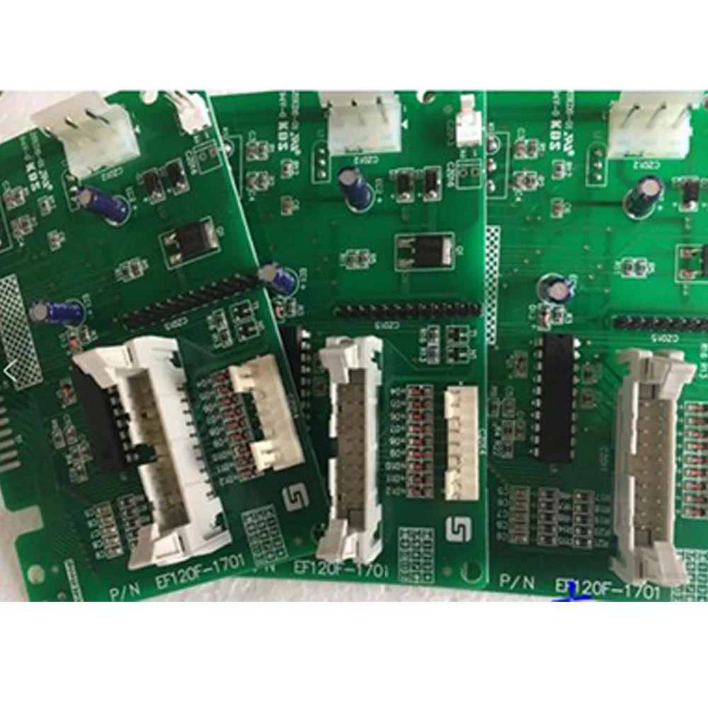 DAHAO EF120 компьютерная вышивальная машина, запчасти 9pin, Две сломанные пластины, сигнализация, электронная плата
