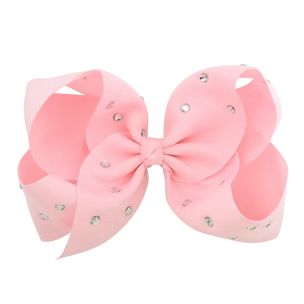 Бант для волос со стразами 20 шт./лот 5 дюйма с зажимом|hair bows|hair bows with clipsrhinestone hair |