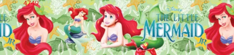 25 38 50 75 мм ширина лента с принцессами печатных Полиэстеровая корсажная лента или атласной лентой PR01 - Цвет: 07