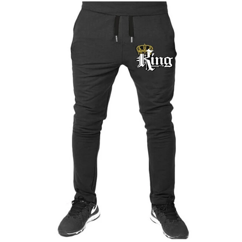 King queen Jogger loves cross брюки капри мужские Фитнес тренировочные wo спортивные