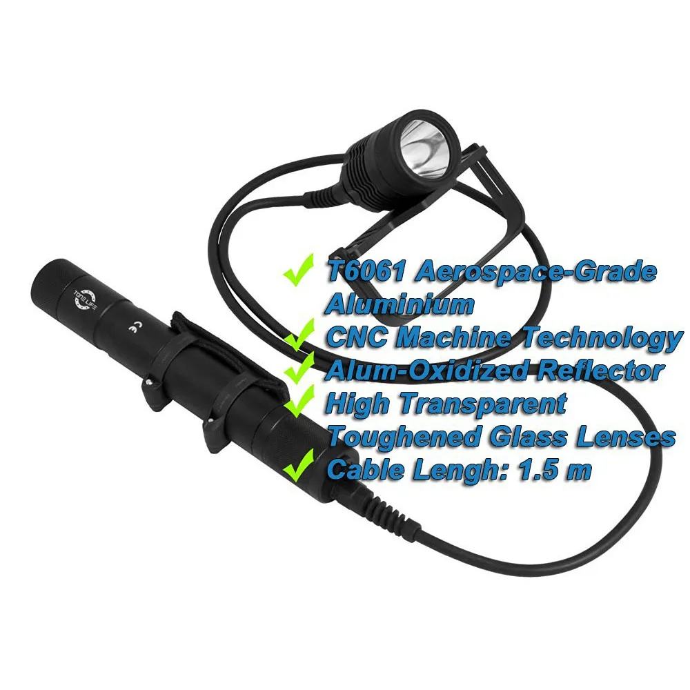 Светильник-канистра для подводного плавания лампа дайвинга светильник-вспышка