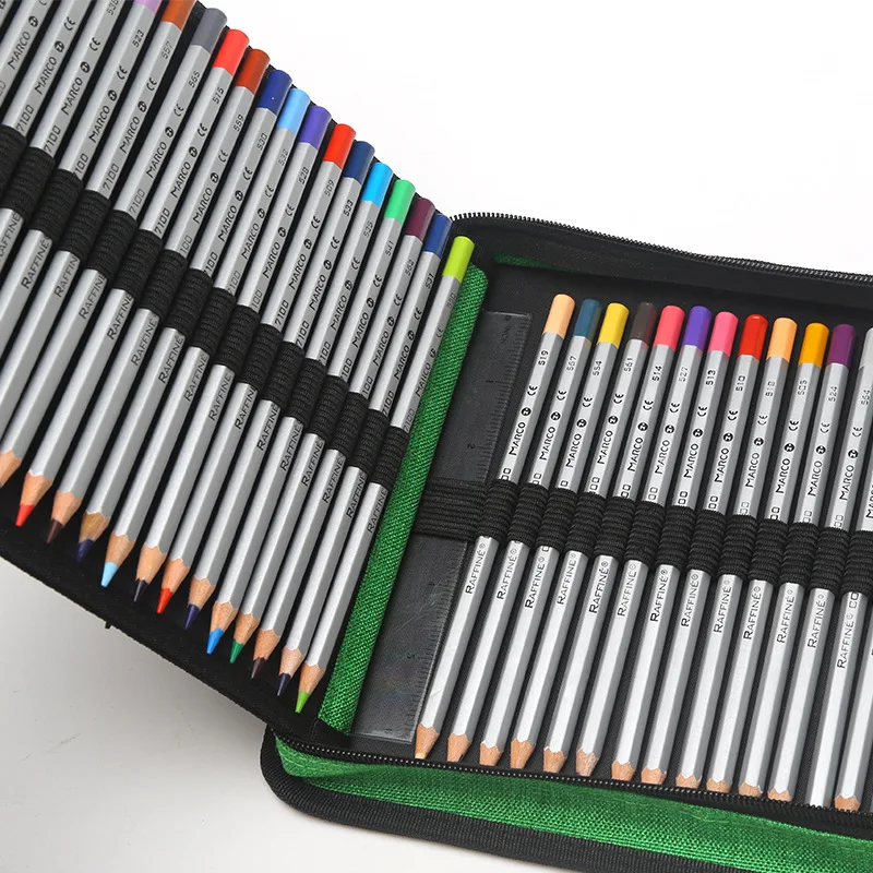 120 отверстия холст школьный пенал большой Роскошные уголовного Pencilcase Multi дети складная ручка мешок для красочной ящик для хранения пера чехол