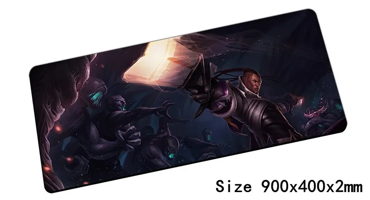 Коврик для мыши locrkand Lucian 900x400 мм коврик lol нетбук компьютерный очиститель игровой