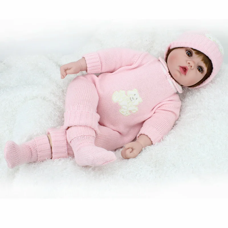 Силиконовые реалистичные куклы Новорожденные 20 дюймов 50 см|reborn baby doll|silicone reborn