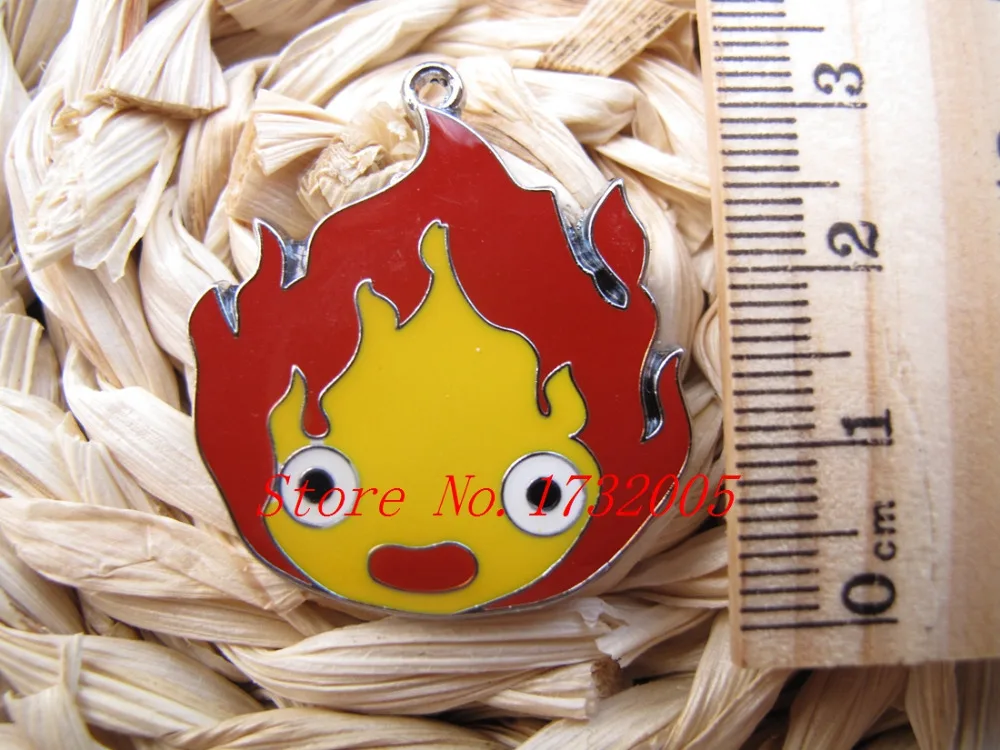 Новинка 20 шт. подвески с изображением пламени из мультфильма сделай сам