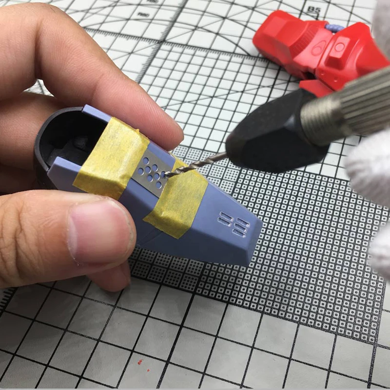 Модель Gundam 13 в 1 детали вспомогательной линейки для резьбы детальный ремонт