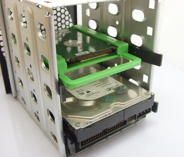 Пластик и сталь 5 отсеков SSD защитная коробка для 3," SATA SAS IDE HDD корпус защитный чехол 5-отсек внешний SSD док-станция
