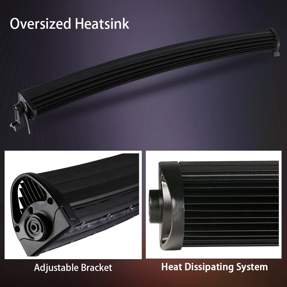 Weketory 7D 20 светодиодный DRL 42 дюйма 400W рабочий светильник Бар Для Трактор