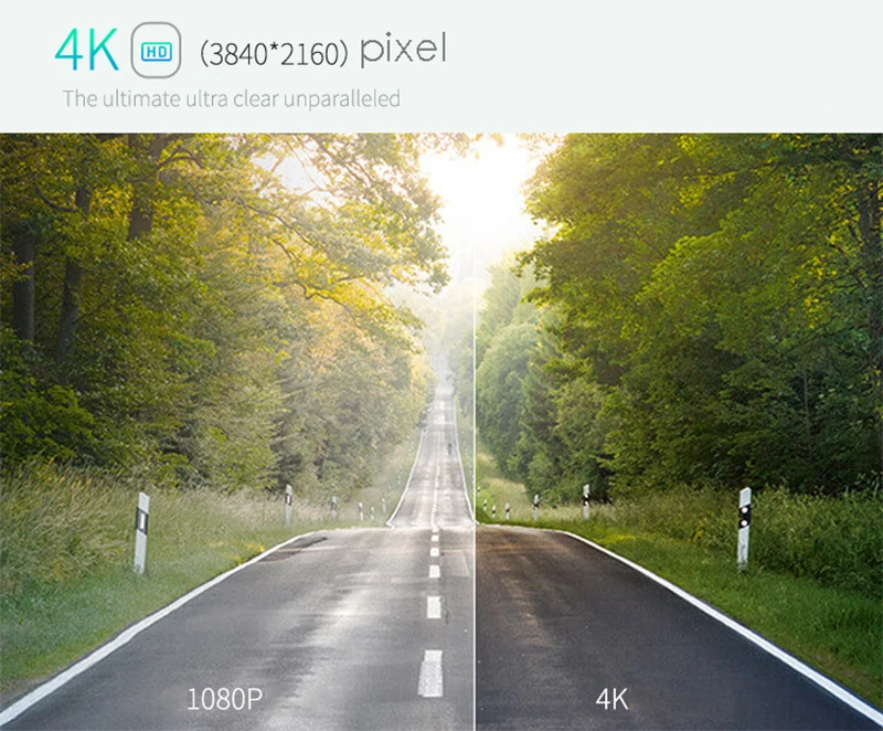Новинка, 4K UHD 360 Панорамное приложение для вождения, Wi-Fi, система ночного видения, объемный вид, панорамный вид, g-сенсор, 24 часа защиты