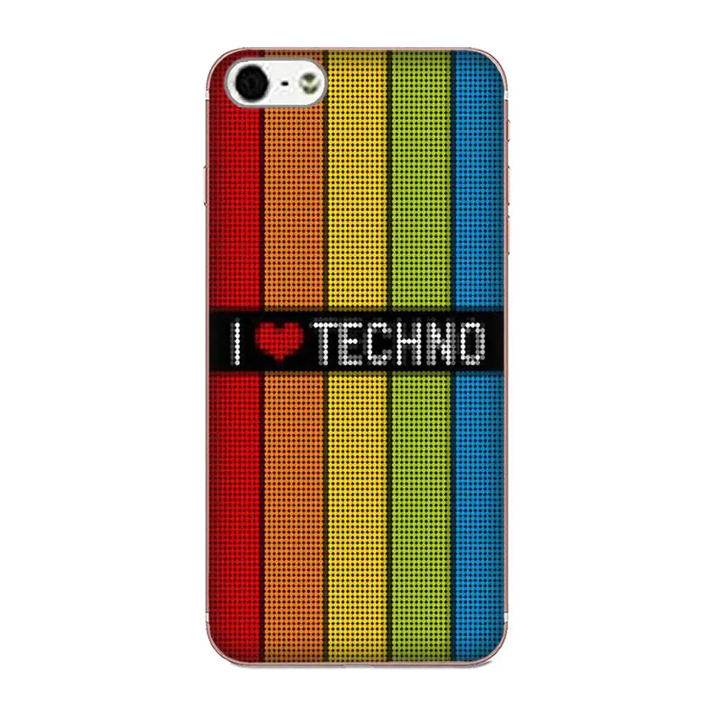 Мягкий ТПУ мобильный чехол Love Techno для Samsung Galaxy Note 5 8 9 S3 S4 S5 S6 S7 S8 S9 S10 mini Edge Plus