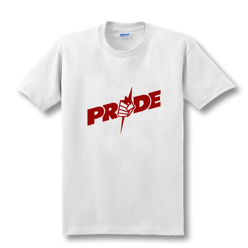 Мужская футболка с принтом PRIDE FC MMA хлопковая брендовая летняя размеры от 2 до 8 лет