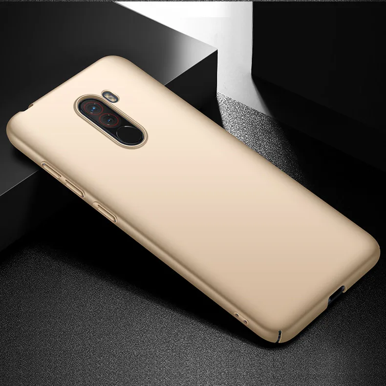 MOFi xiaomi pocophone f1 Чехол Жесткий pc задняя крышка global poco f1 чехол для телефона черная защита pocopone f1 чехол
