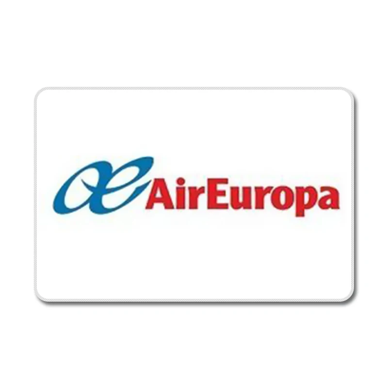 Garuda Indonesia Air Франция Europa KLM aeroexico Дизайн Натуральная Резина Настольный коврик для мыши для ноутбука компьютерный корпус коврик для мыши коврик - Цвет: Зеленый