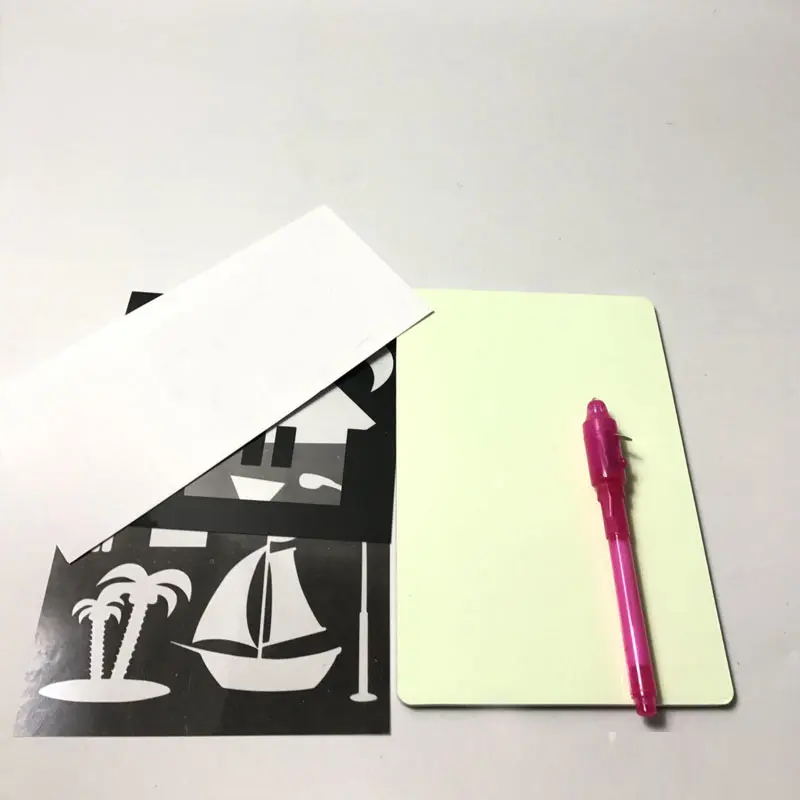 A4 Рисунок со светом в темноте детская забавная игрушка набор чертежных досок