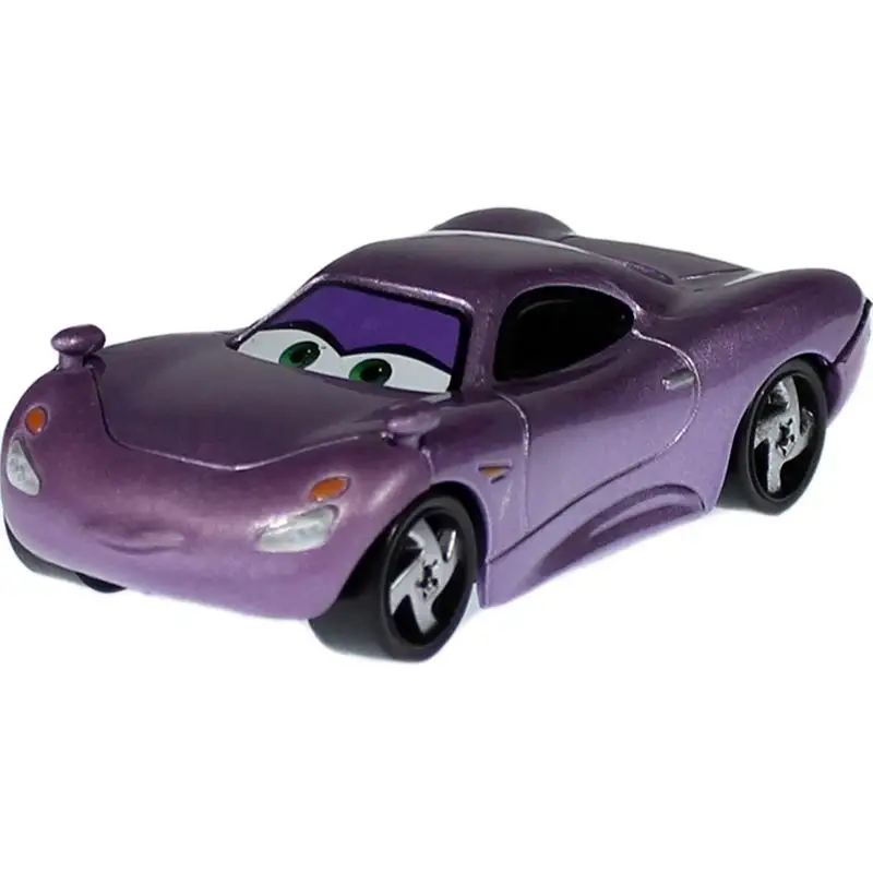22 purple He Li car 7 см тачки Дисней Pixar тачки Рамирез Молния Маккуин гоночный семейный литой под давлением игрушечный автомобиль из металлического сплава для детей игрушка подарок для мальчика без пульта дистанционного управления - Цвет: 22 purple He Li car