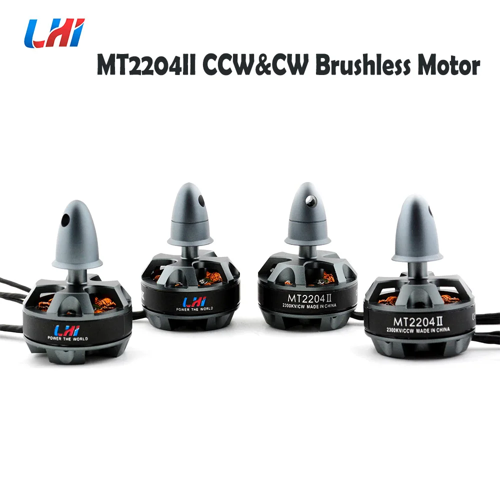 Радиоуправляемый квадрокоптер 4 шт. LHI 2204 2300KV CW & CCW бесщеточный двигатель для