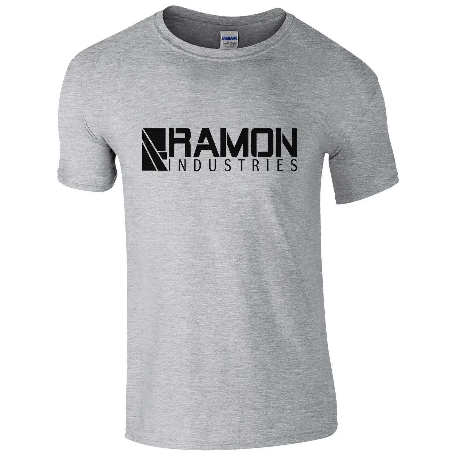 Серый RAMON Industries Футболка-флэш-звезда новая ТВ серия Labs Fan Gift мужские летние модные Забавные футболки с принтом - Цвет: Серый