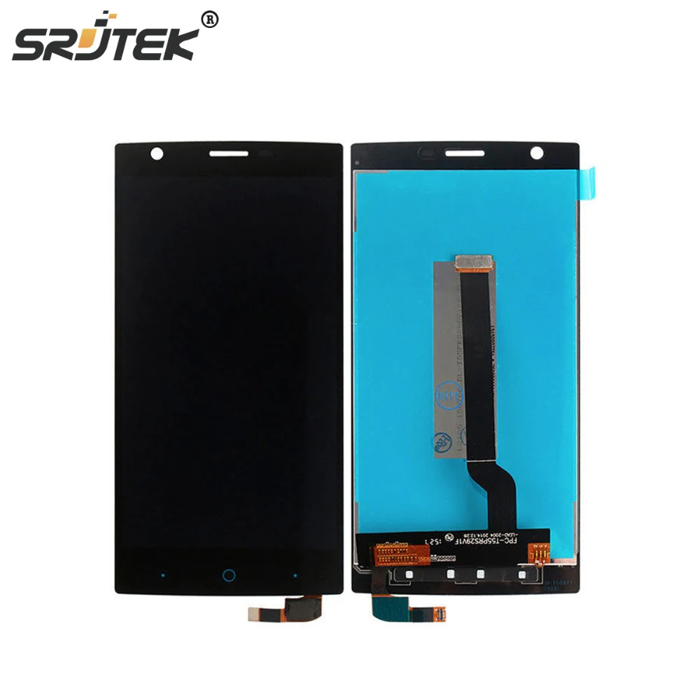 Srjtek для ZTE ZMax 2 Z958 ЖК панель с кодирующий преобразователь сенсорного экрана в