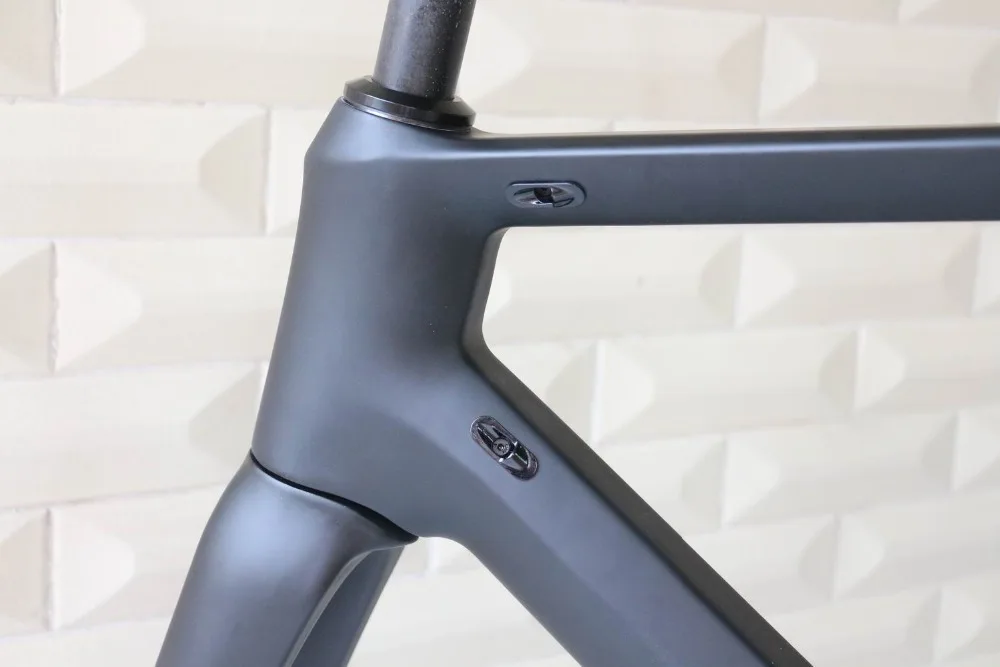 700C углеродное волокно жесткая Аэро рама для гоночного велосипеда вилка стойка