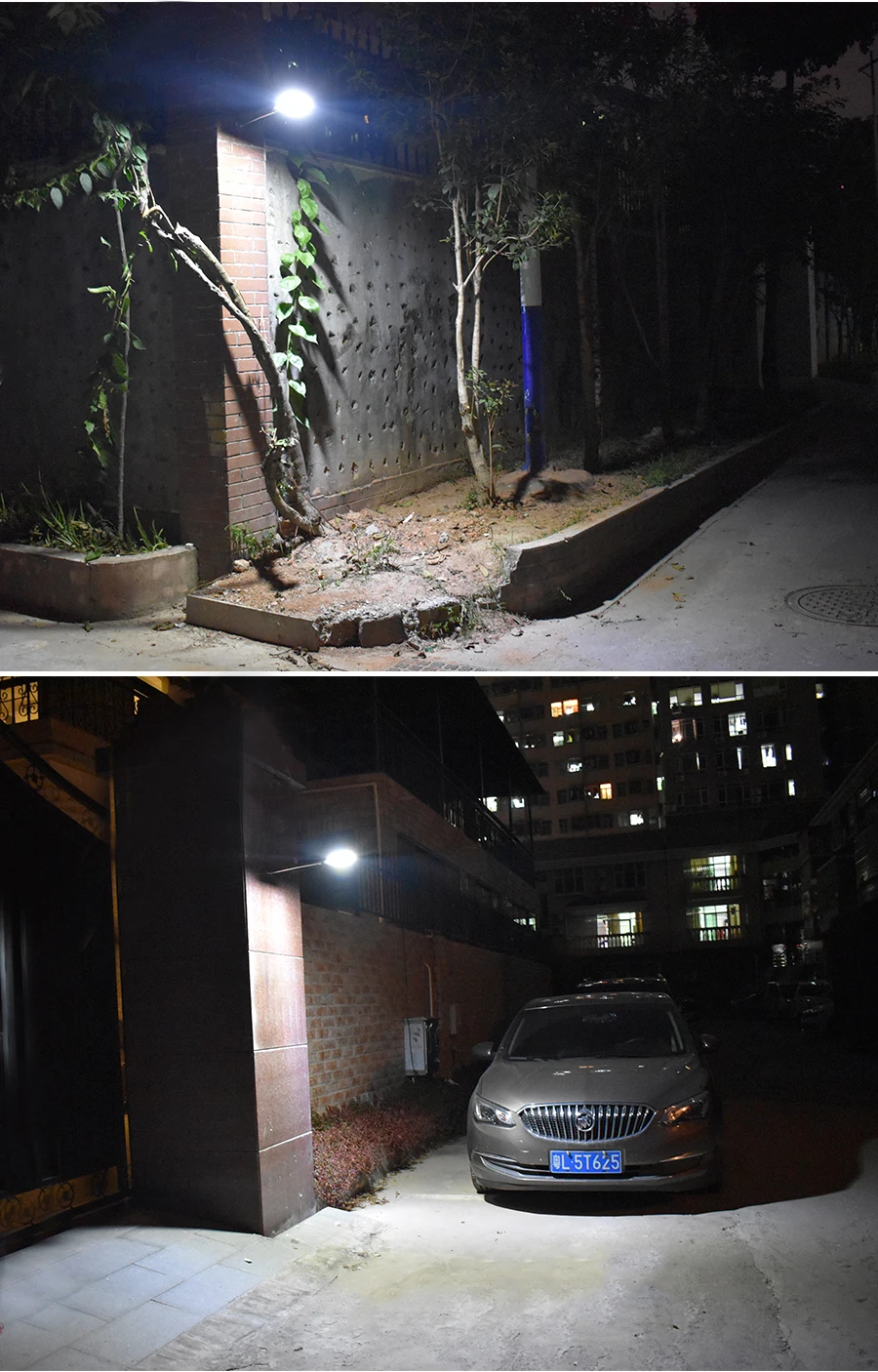 Водонепроницаемый супер яркий 36 светодиодный датчик движения Солнечный свет с стержень для крепления лампы питания огни для наружной стены двора