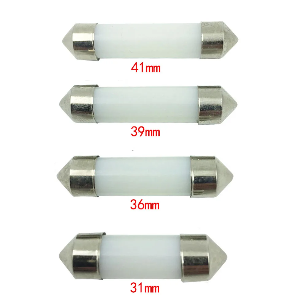 YSY 100 шт. дымовая конструкция C5W Festoon COB светодиодные чипы 31 мм 36 39 41 Автомобильный