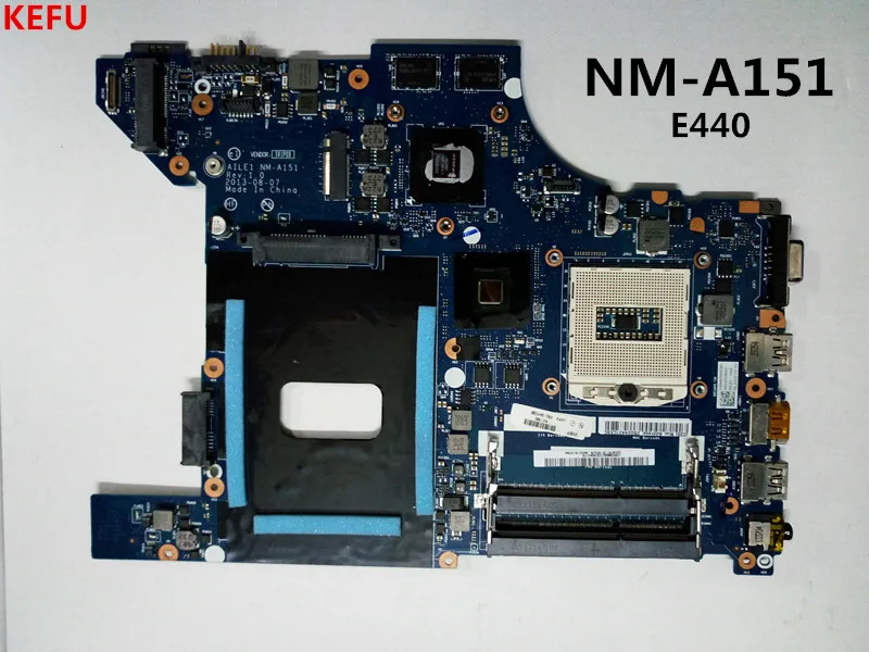 KEFU Бесплатная доставка Для материнской платы ноутбука Lenovo E440 04X4790 AILE1 NM A151 100%