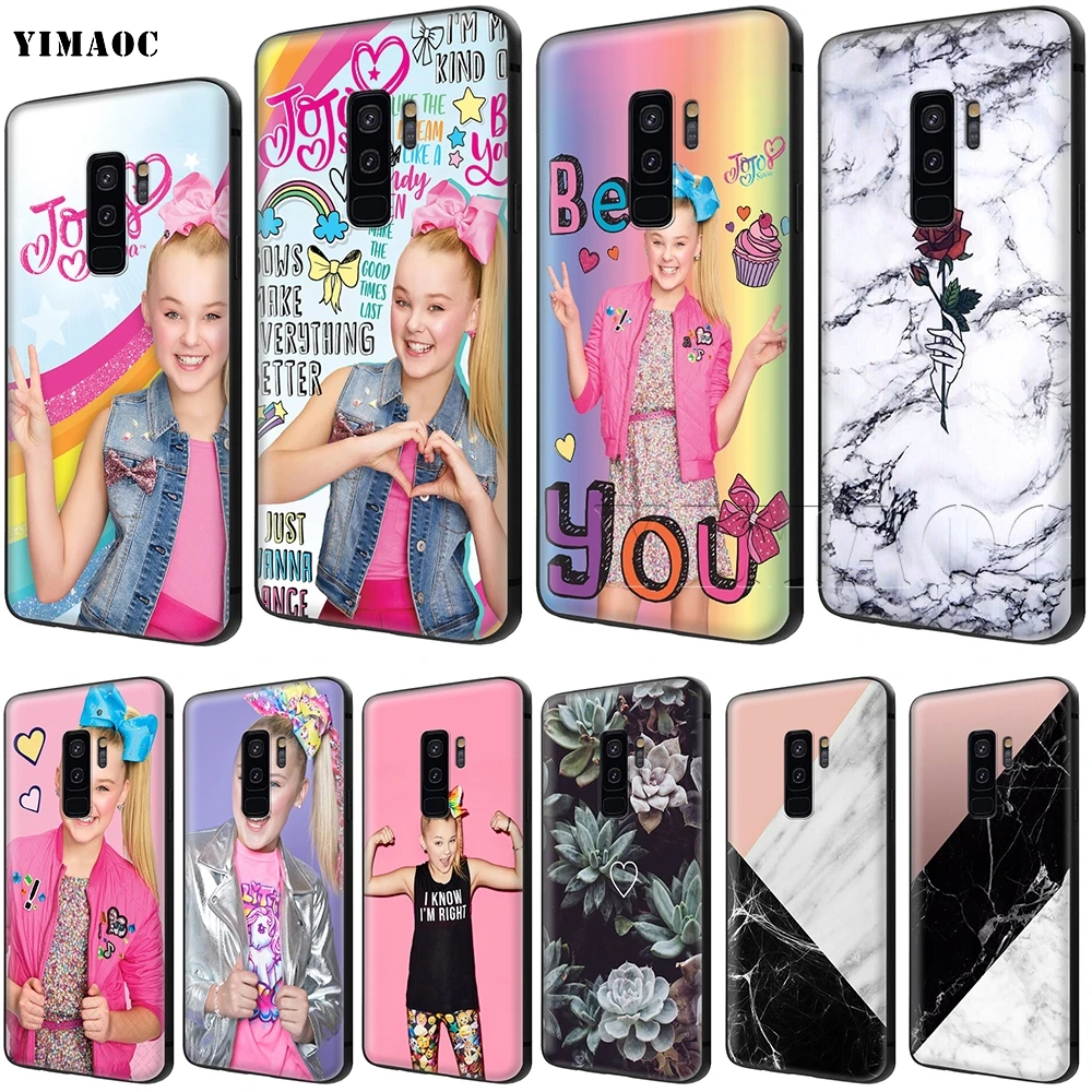 YIMAOC Jojo Siwa чехол для Samsung Galaxy A7 A8 A9 A10 A20 A30 A40 A50 A70 M10 M20 M30 S10e J6 Plus|Бамперы| |