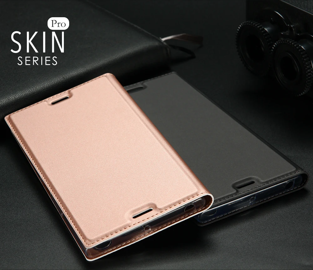 Чехол-книжка DUX DUCIS из искусственной кожи для sony XZ1 XZ 1 Роскошный чехол-бумажник для sony Xperia XZ1 G8341 G8342 чехол для телефона s Coque Fundas