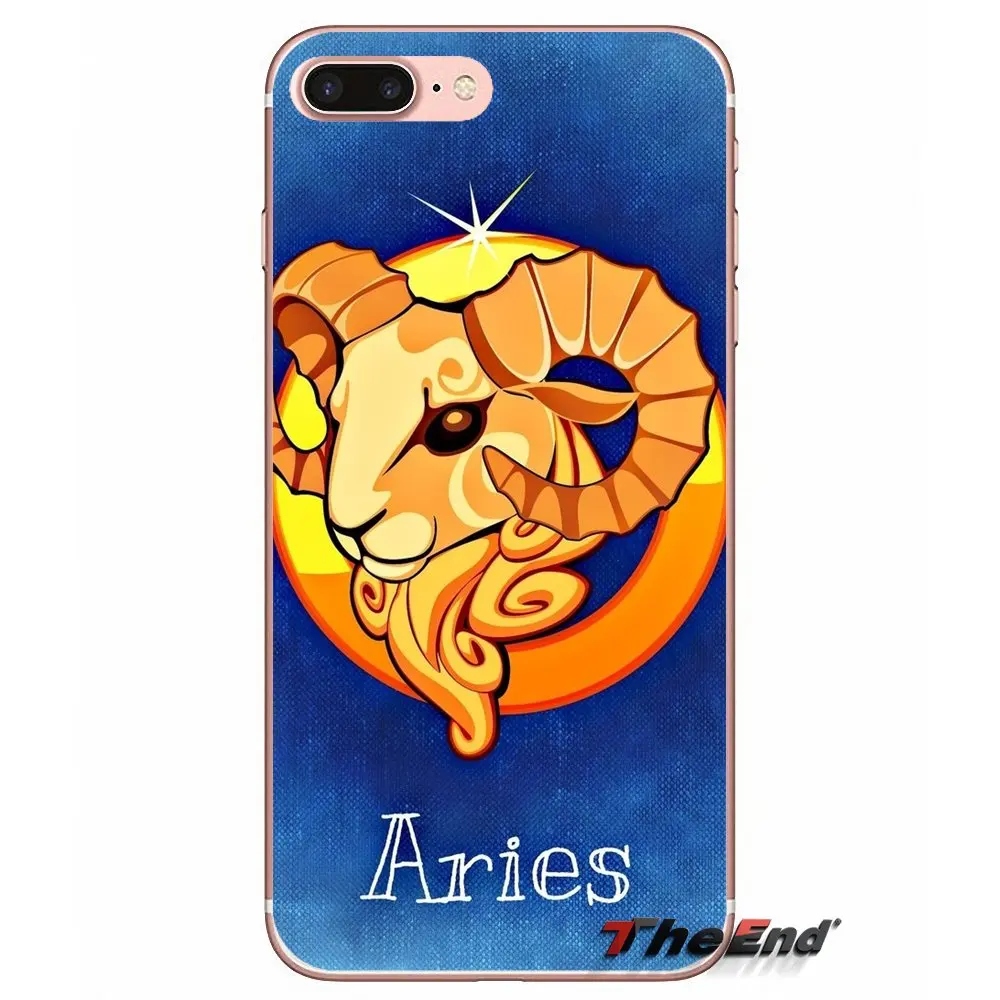 Овен Телец Gemini Leo Virgo дизайнерский чехол для Samsung Galaxy S2 S3 S4 S5 MINI S6 S7 edge S8 S9 Plus Note 2 3 4 5 8