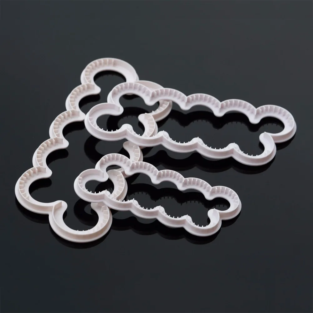 3 шт. набор гвоздиков цветочная форма в виде цветка для выпечки резак помадки