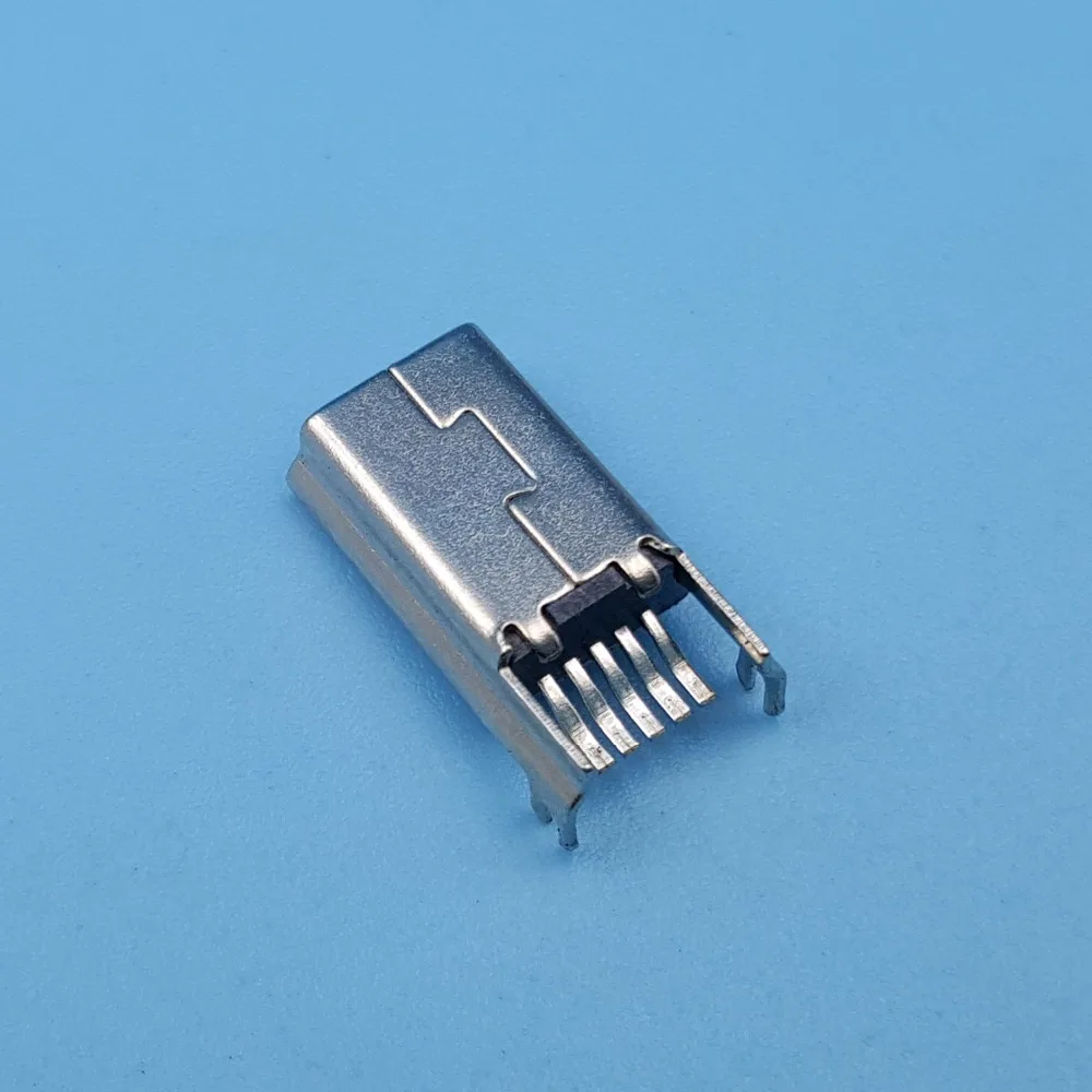 50 шт. Mini usb Тип B Мужской 5Pin разъем SMT печатного монтажа припоя Разъем |