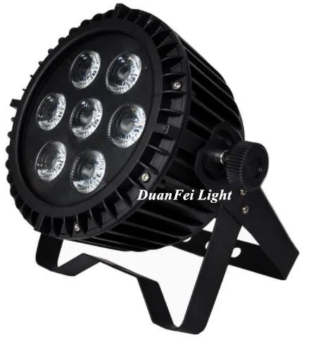 Уличный светодиодный светильник DunFly 8 шт./лот rgbw flat par 7x15w mini slim 5 в 1