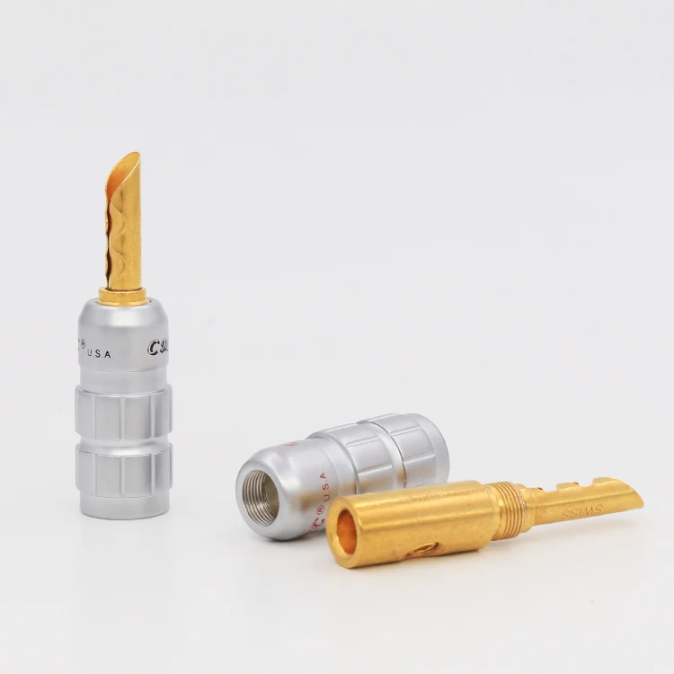 VB416G CMc Позолоченные разъемы для колонок типа банан разъем BFA | Электроника