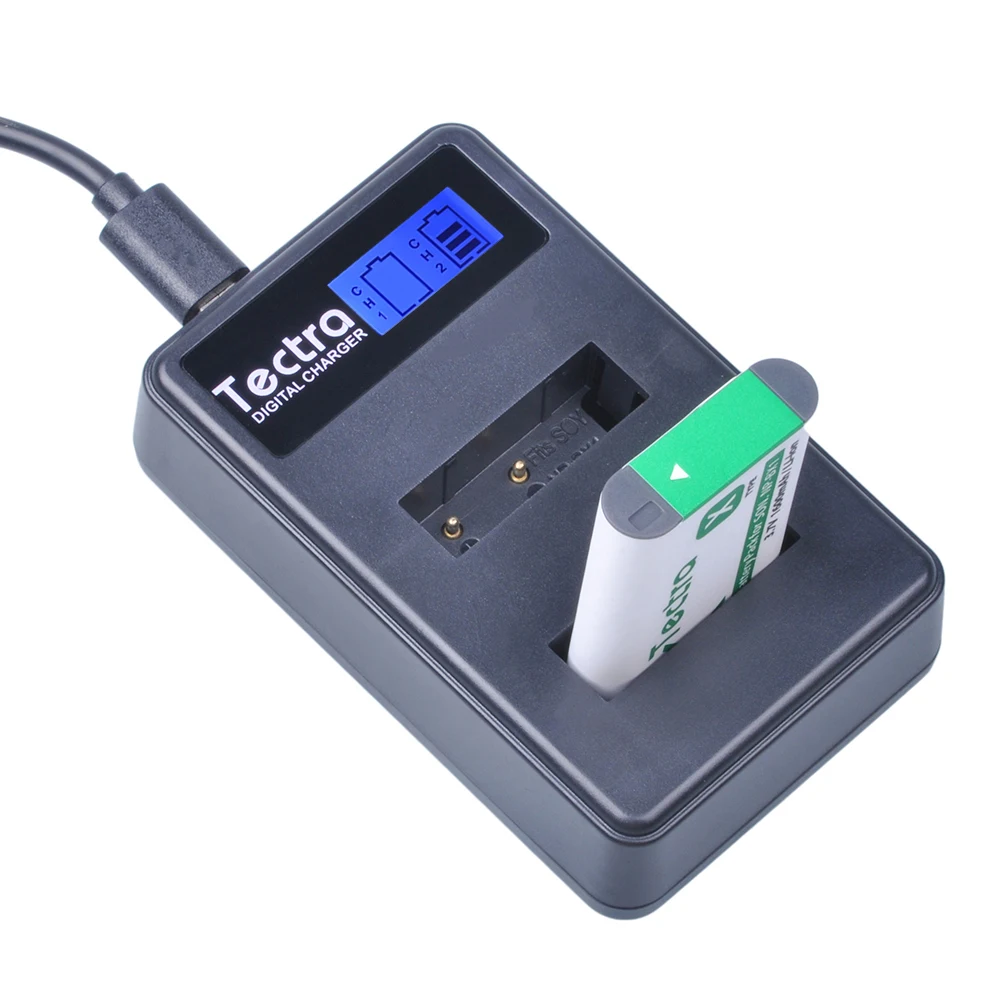 Литий-ионная камера Tectra 3 шт. NP-BX1 NP BX1 NPBX1 зарядное устройство с ЖК-дисплеем и USB