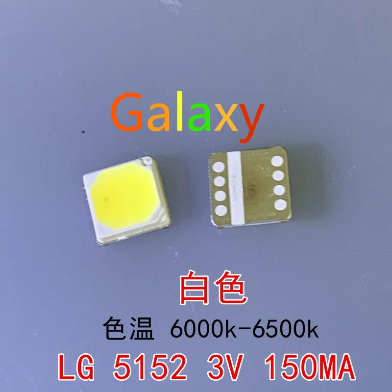 Сверхяркий светодиодный светильник SMD 100 шт./лот LG 5152 3 в светильник|Подвесные