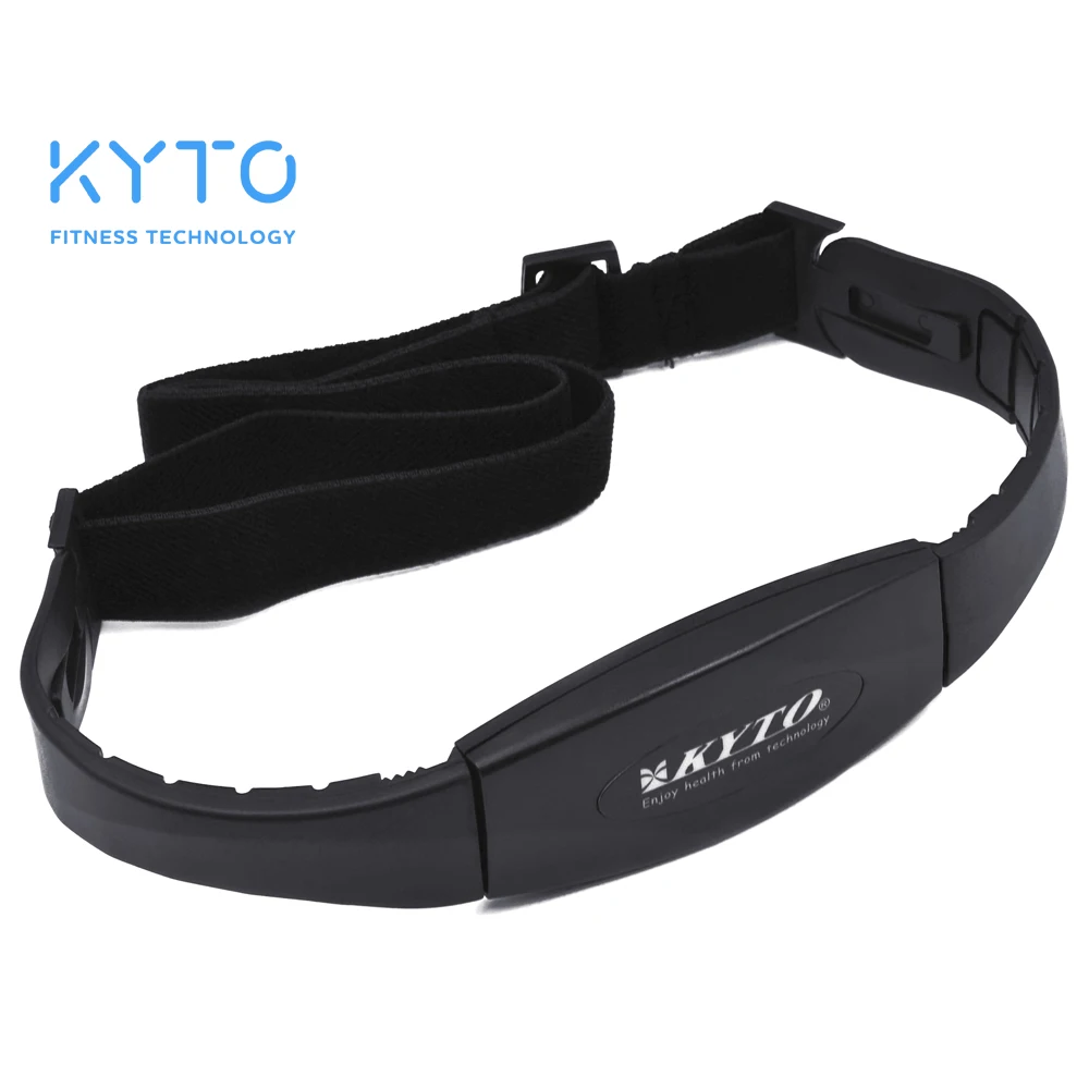 KYTO 5,3 кГц передатчик сердечного ритма нагрудный ремень Умный Цифровой Счетчик Фитнес-инструмент спортивный инструмент для упражнений