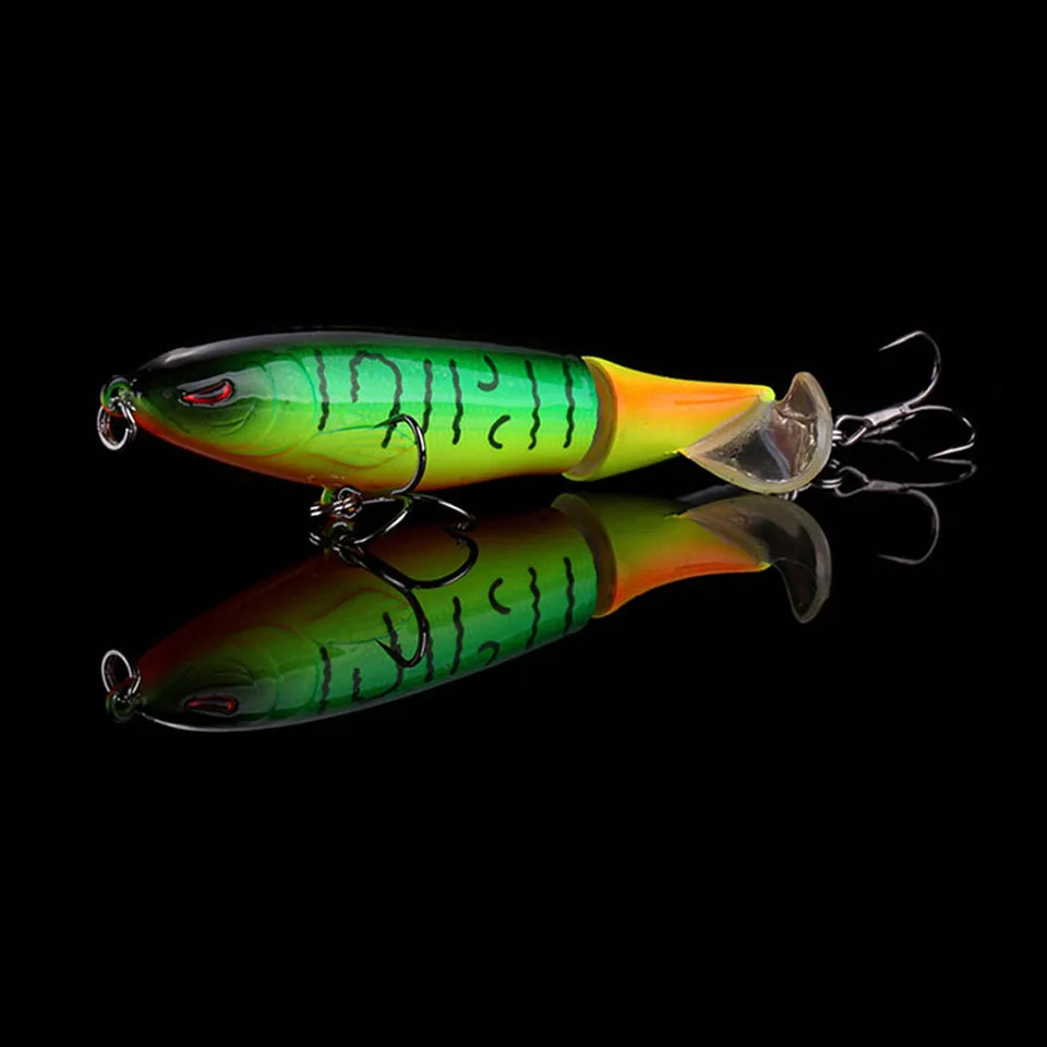 WALK FISH 1 шт. приманка для рыбной ловли пропеллер Поппер 100 мм/13 2 г воблеры топвотер