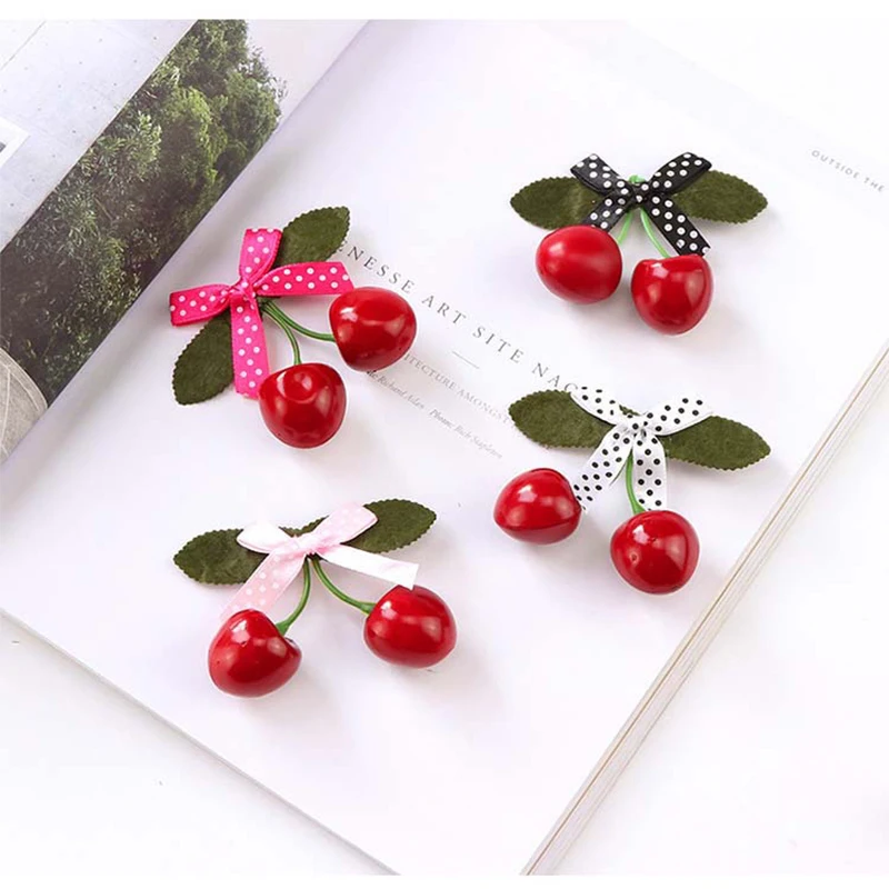 Новые заколки для волос детей и девушек красная лампа Пинапа винтажные