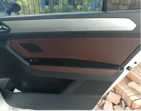 Панель передней/задней двери из микрофибры кожаный чехол для подлокотника