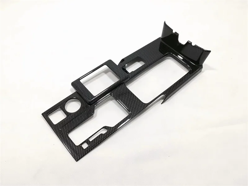 Hight Model Black Для Mitsubishi Eclipse Cross Центральная коробка переключения передач Панель декоративная рамка Крышка отделка салона автомобиля аксессуары - Цвет: Hight Model Black